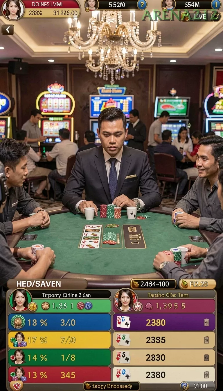 Cuplikan layar CATUR777 — pengaturan akun