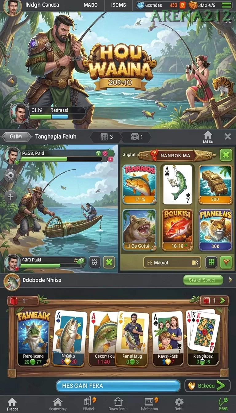 Cuplikan layar ALL303 — menu navigasi