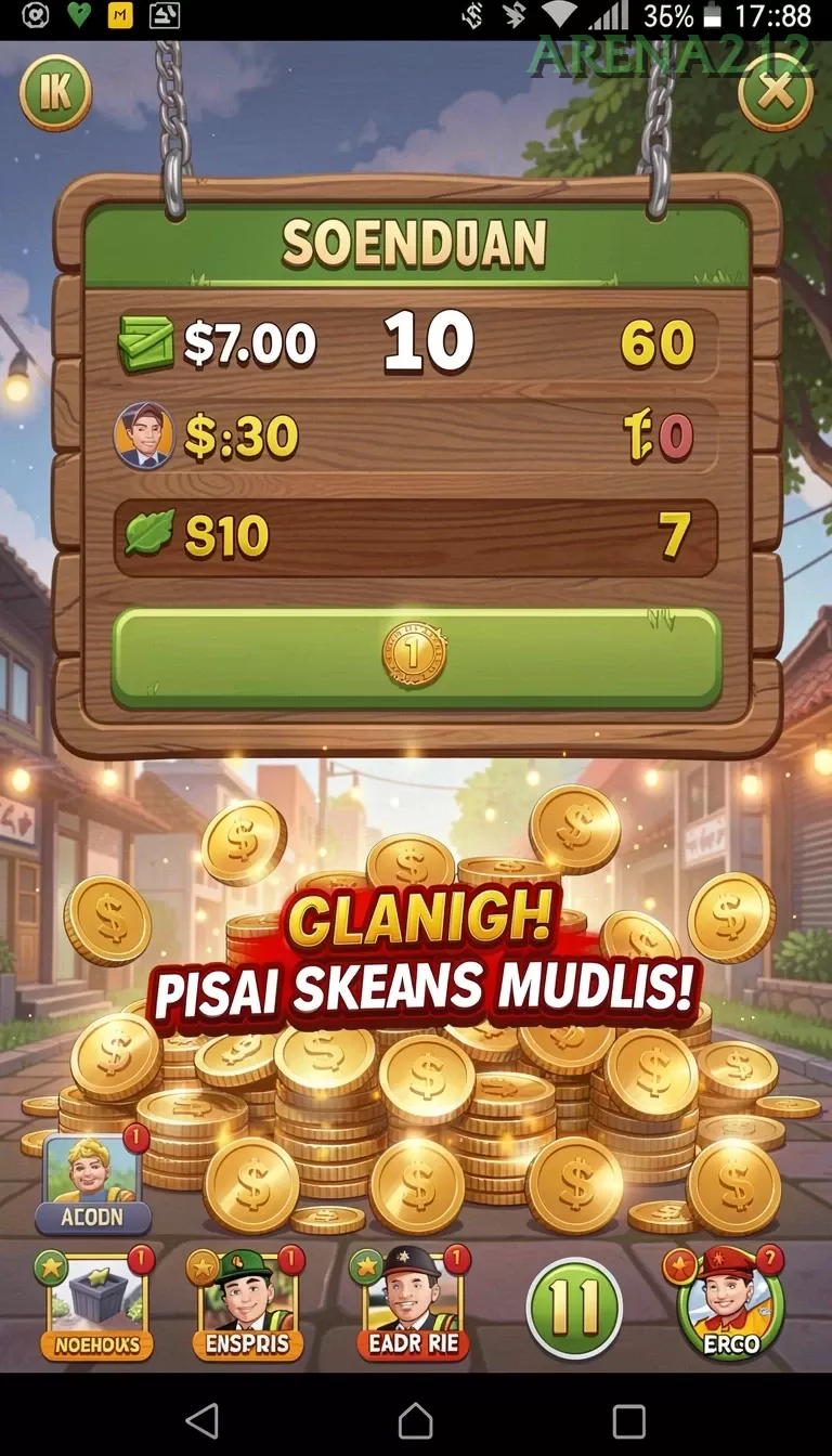 Cuplikan layar OLXSLOT — pengaturan akun