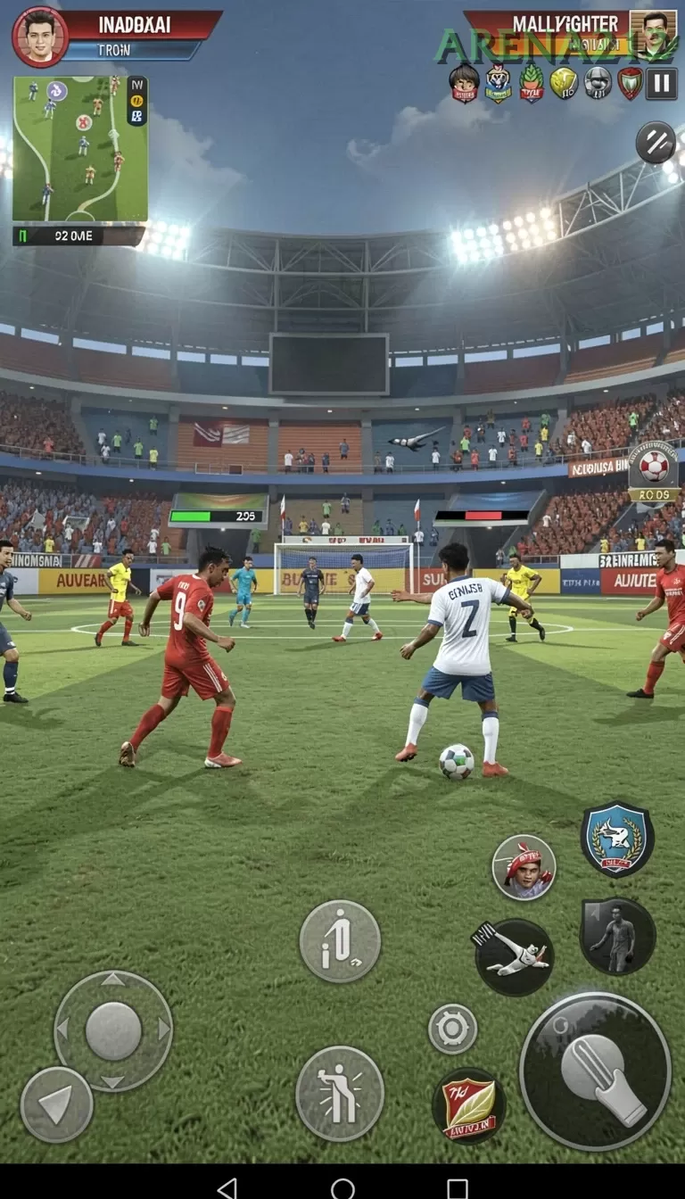 Cuplikan layar CATUR777 — menu navigasi